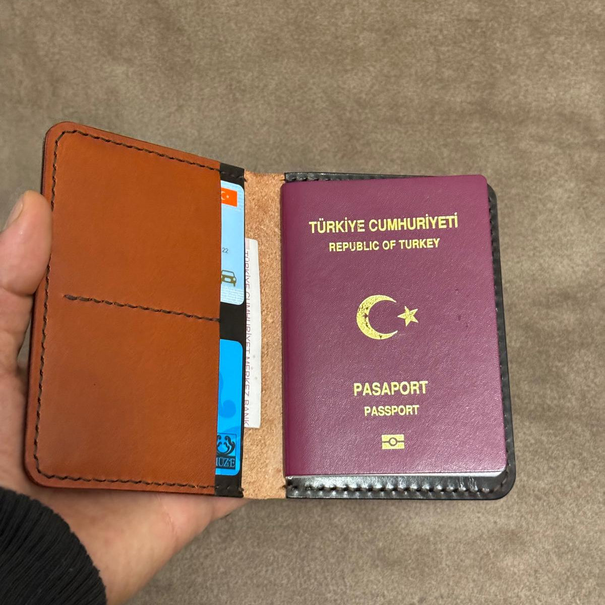 Pasaport Kılıfı - Full Vegetal