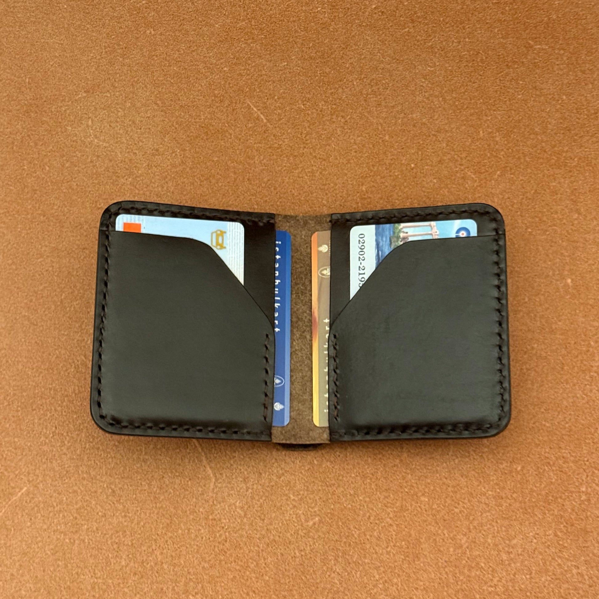 El yapımı hakiki deri cüzdan