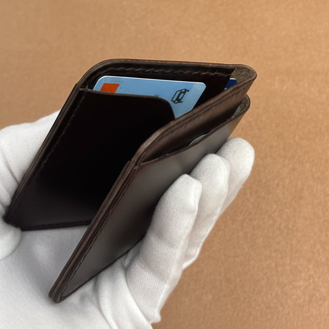 El yapımı hakiki deri cüzdan